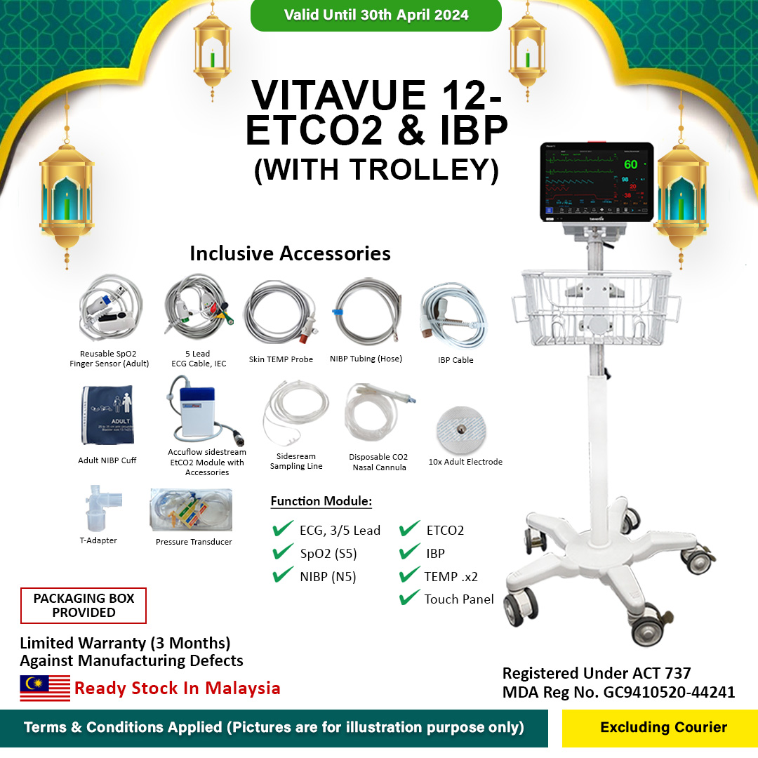 Vitavue Etco Ibp With Trolley Touch Screen No Medical