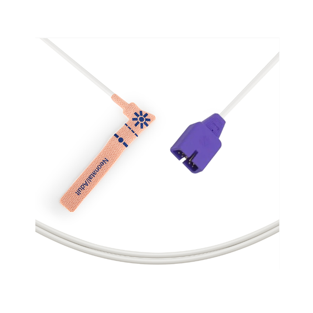 thumbnail image 2 of 50pcs Disposable SpO2 Sensors – Compatible With Nellcor 9-Pin (Neonate/Adult) Oximax 2 of 4
