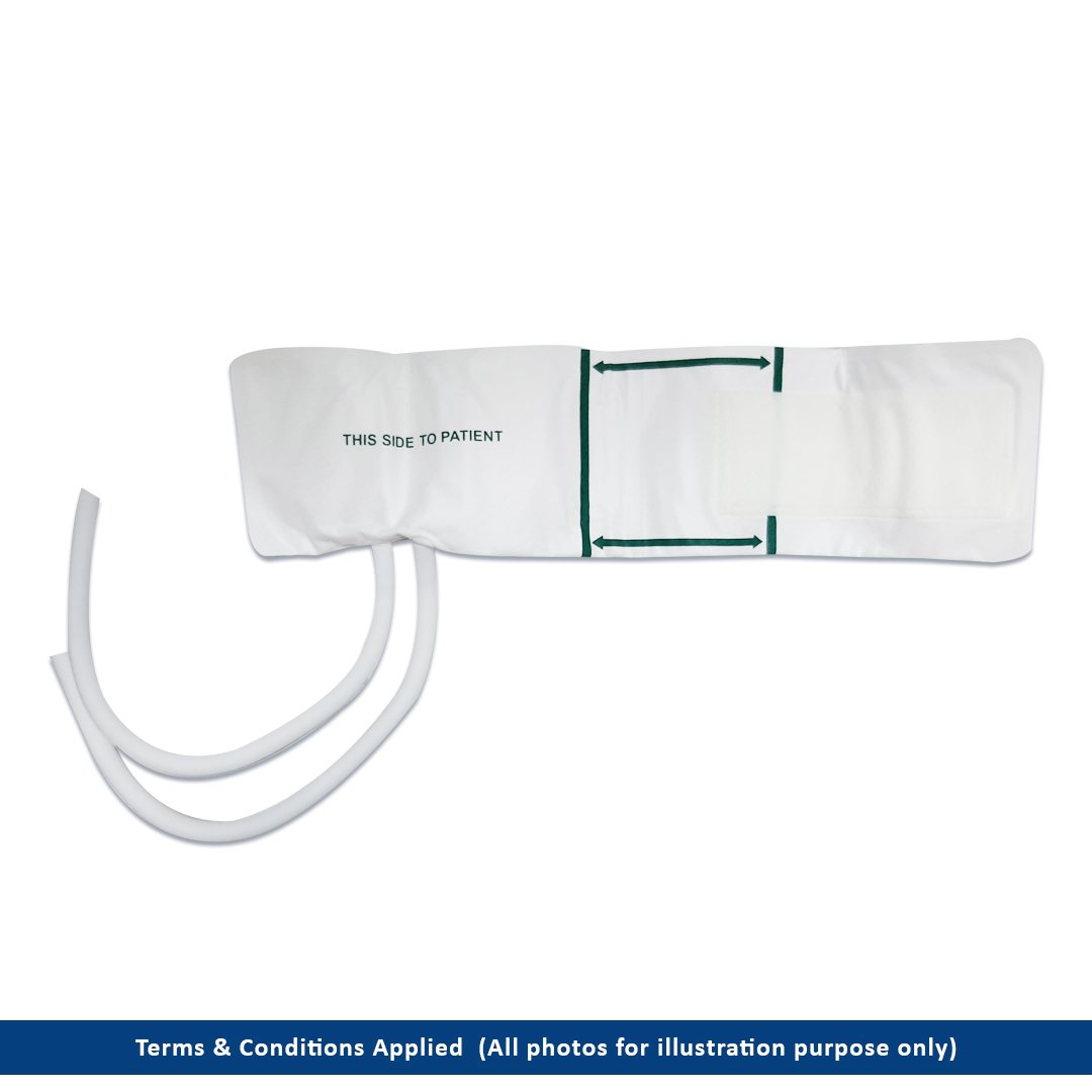 Caremed Child Disposable NIBP Cuff, Double Tube 13.8-21.5cm - No.1 ...