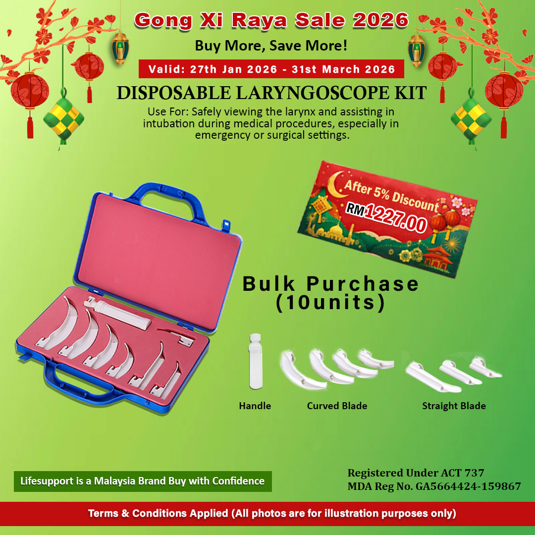 Disp Laryngoscope Kit 0