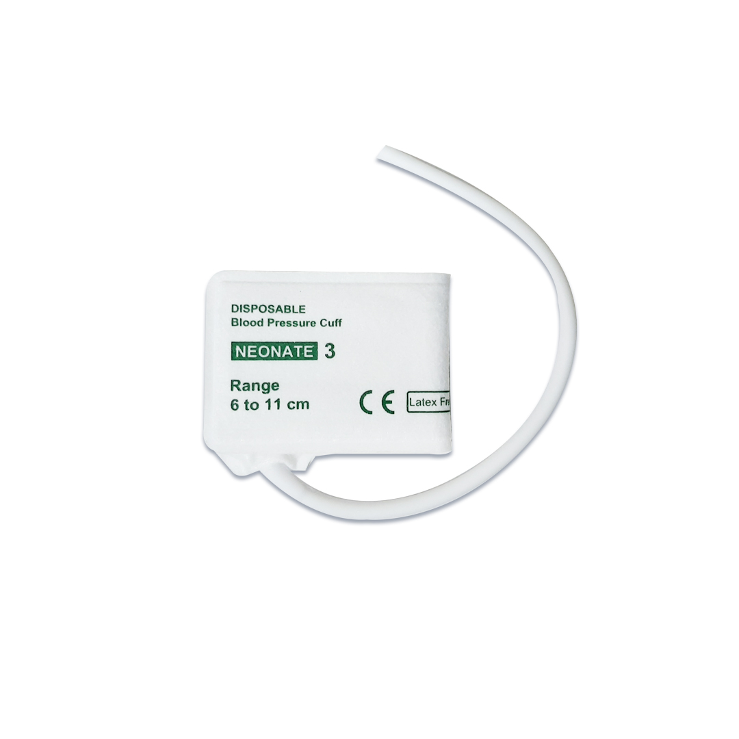 (N1N3-TS4) Caremed Neonate Disposable NIBP Cuff ST 6-11cm